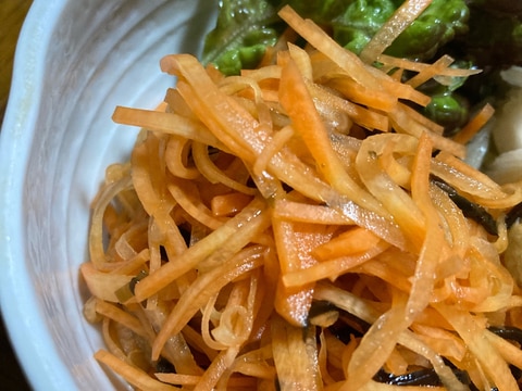 塩昆布にんじん